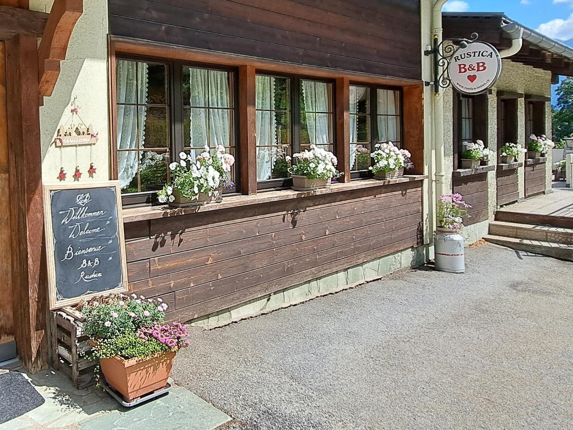 B&B Chalet Rustica Inden, Leukerbad Extérieur photo